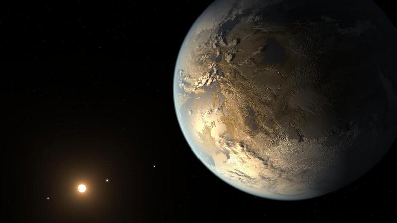  Koncepcyjna wizja planety Kepler-186f