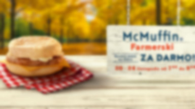 Promocja w McDonald’s: McMuffin Farmerski za darmo! Zacznij dzień na dobre