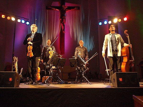 Kronos Quartet na koncercie w Zakopanem