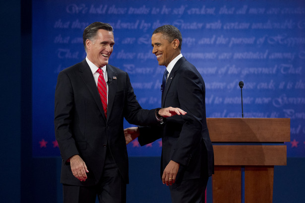 Mitt Romney i Barack Obama