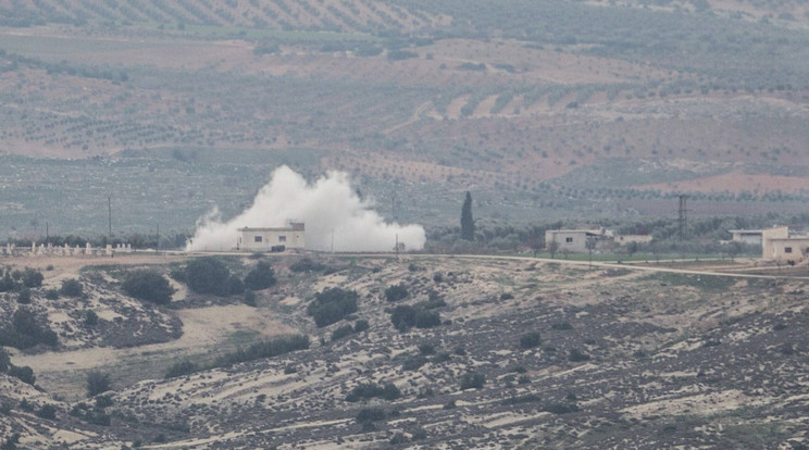 Kilit tartomány közelében bombáznak a törökök / Fotó: AFP