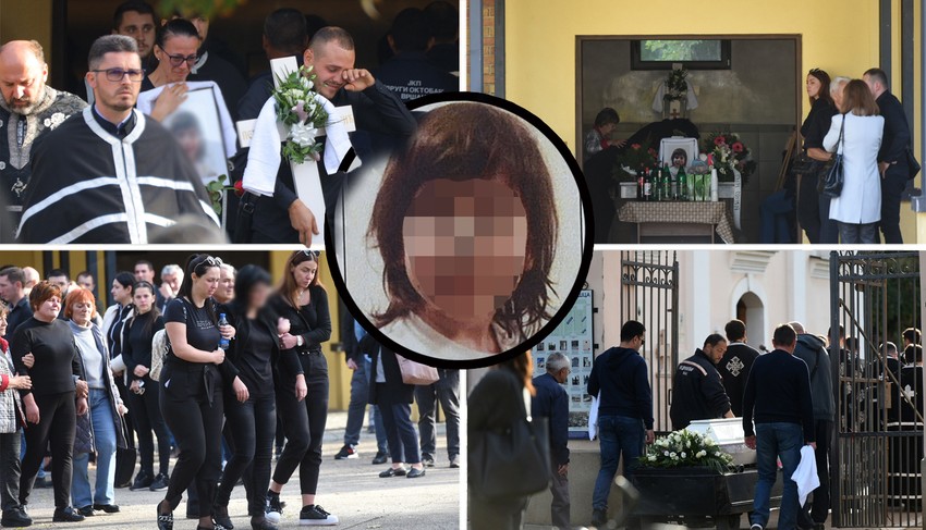 Sahrana ubijene devojčice