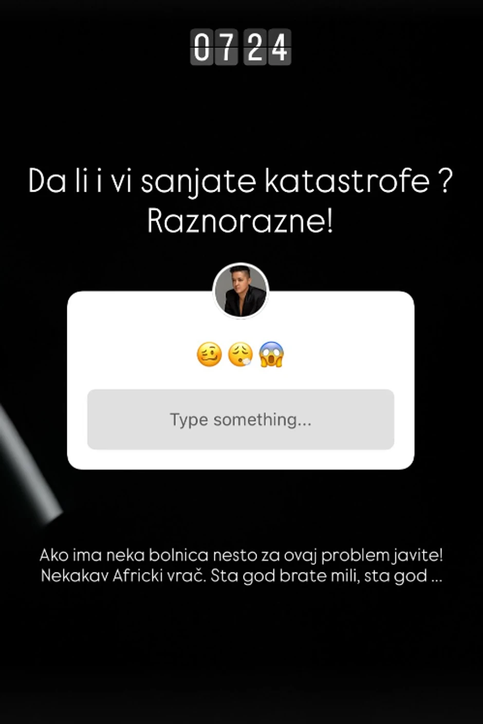 Marija Šerifović zatražila pomoć od pratioca