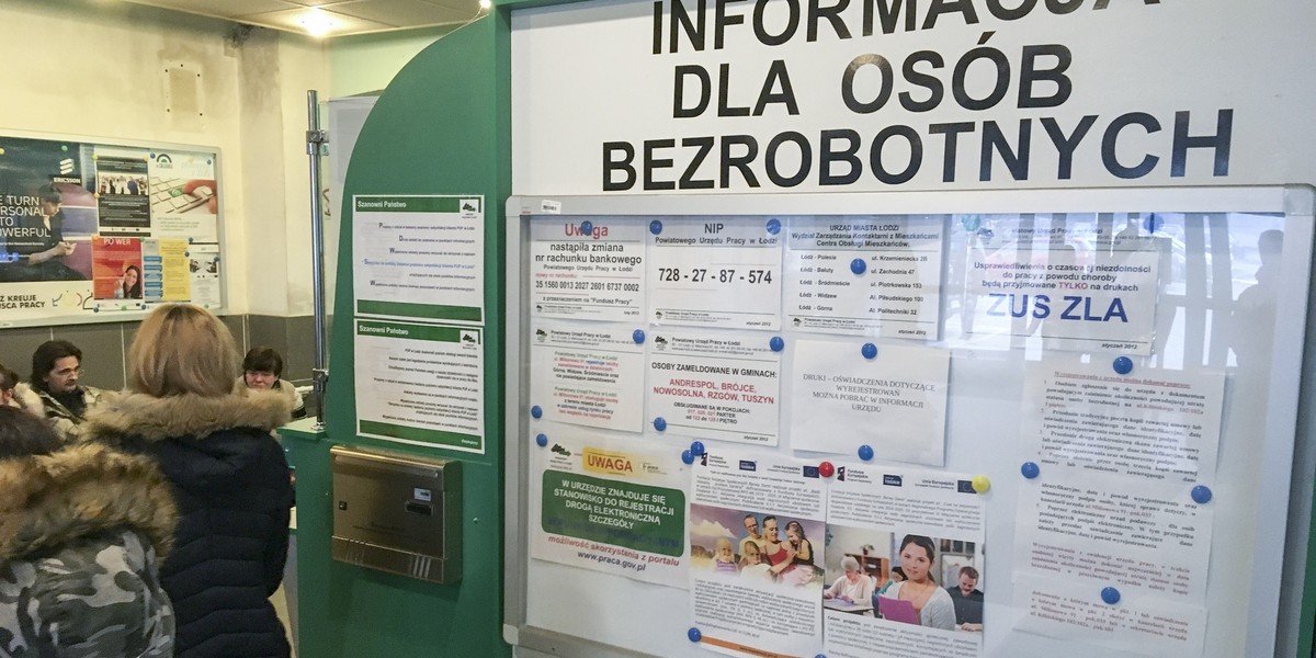 Bezrobocie w Polsce jest na rekordowo niskim poziomie