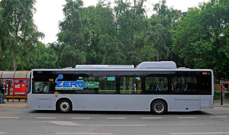 BYD K9 - chiński elektryczny autobus w Warszawie