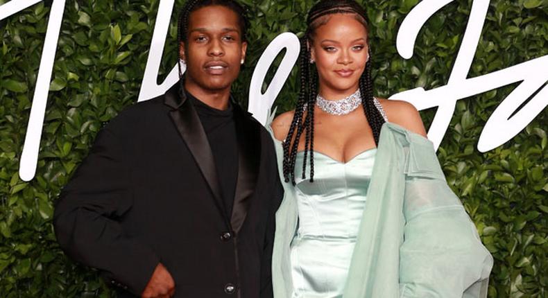 Rihanna and Asap Rocky