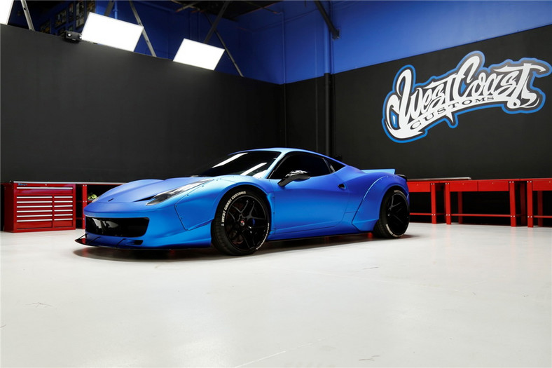 Ciekawostka z ogłoszenia: Ferrari 458 Liberty Walk Justina Biebera