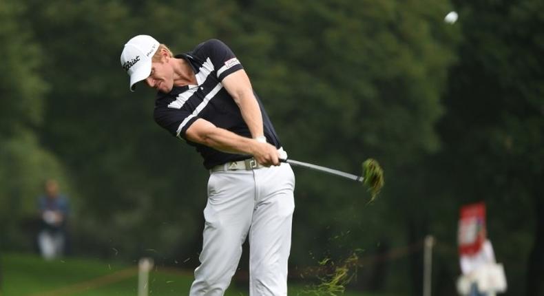 Australian Andrew Dodt came home in 31 to be seven-under for the tournament after a 65 and hold a two-shot lead at a storm-hit Australian PGA Championship