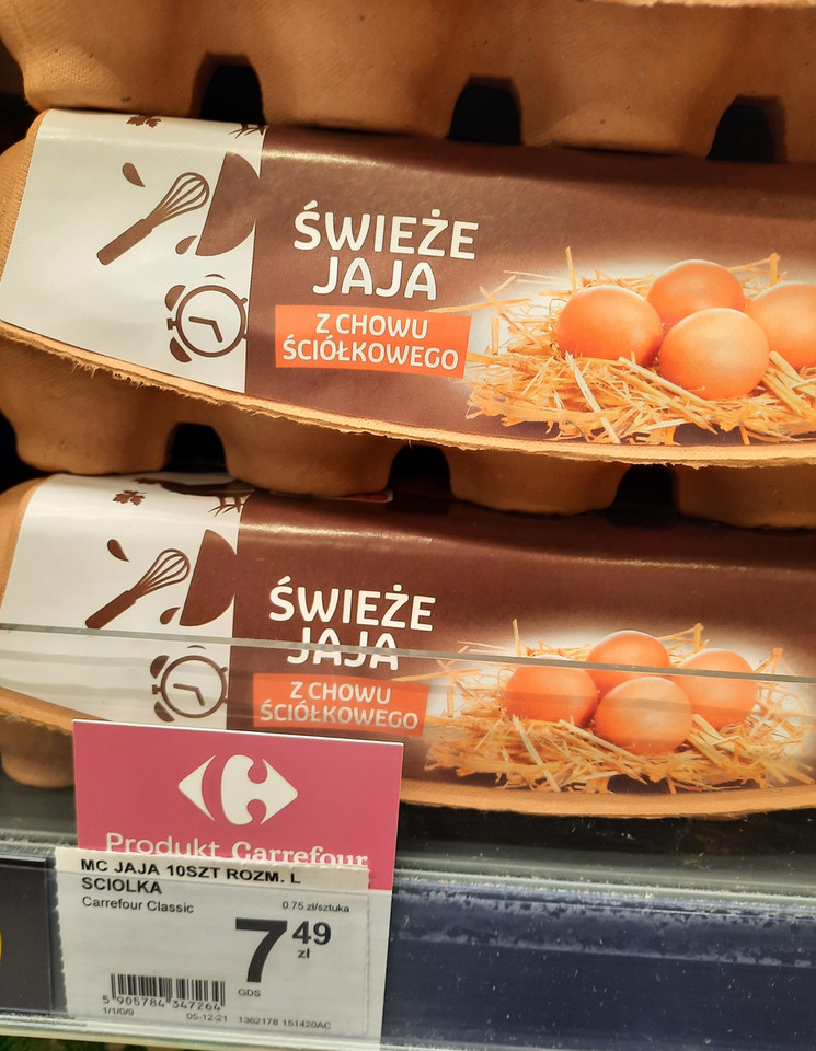 Ceny jajek na Wielkanoc 2022 - Carrefour Market