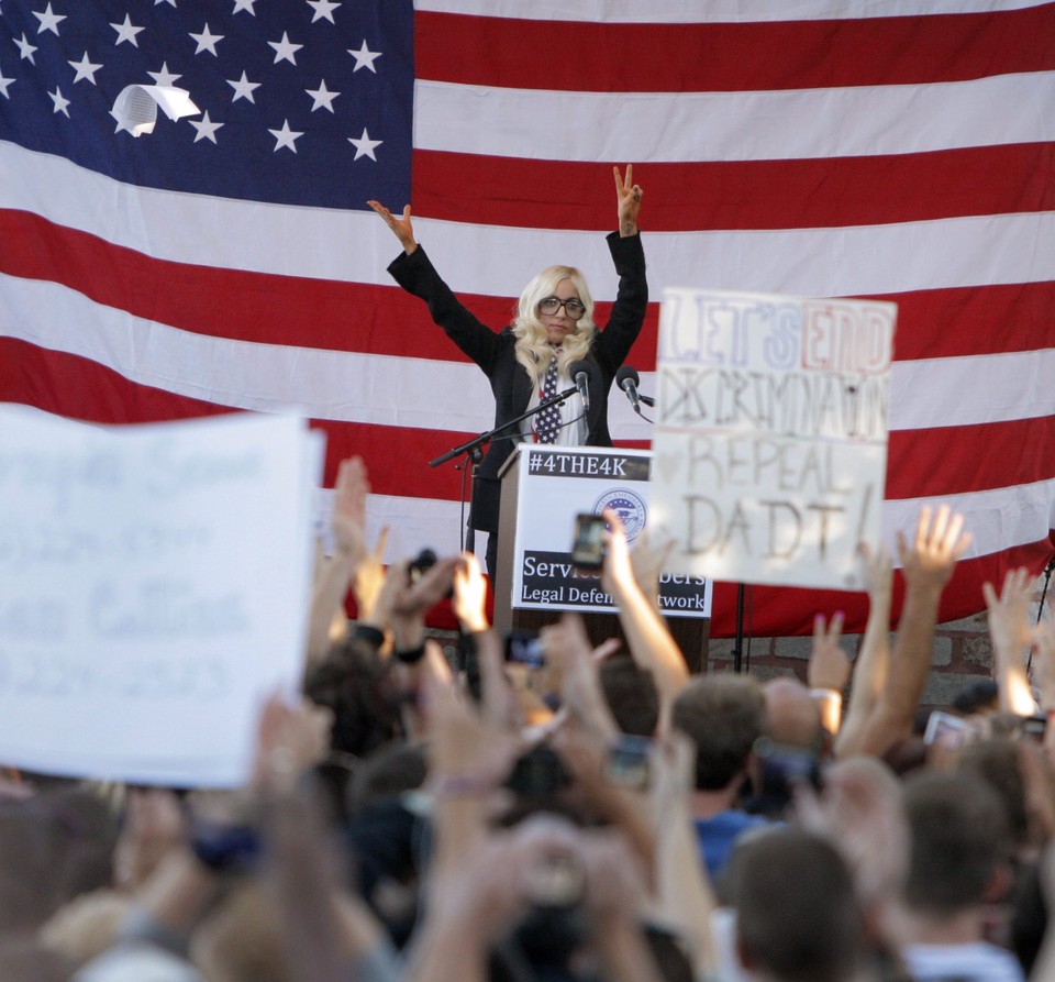 USA LADY GAGA RALLY