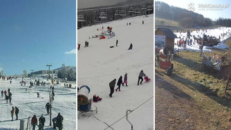 Stoki w Szczyrku, Czarnej Górze i Sieprawiu