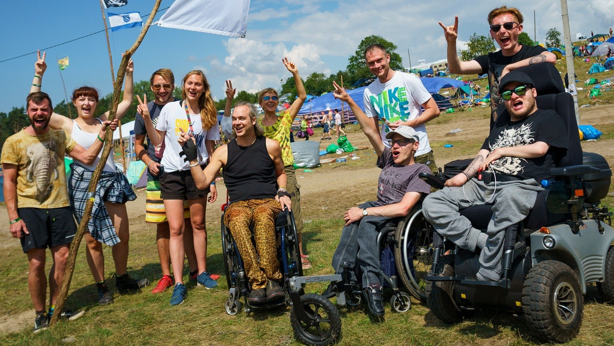 Pol'and'Rock Festival: warsztaty i poradniki dot. osób z niepełnosprawnościami