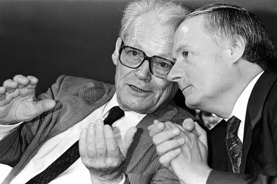 Willy Brandt i Oskar Lafontaine
