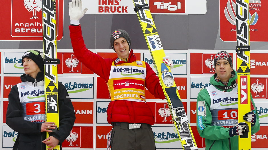 Kamil Stoch, Gregor Schlierenzauer i Anders Bardal