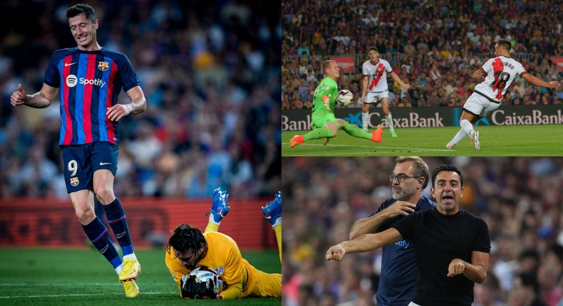 Reactions as Barcelona suffer against Rayo Vallecano