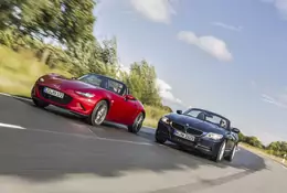 Mazda MX-5 kontra BMW Z4 - równanie w górę