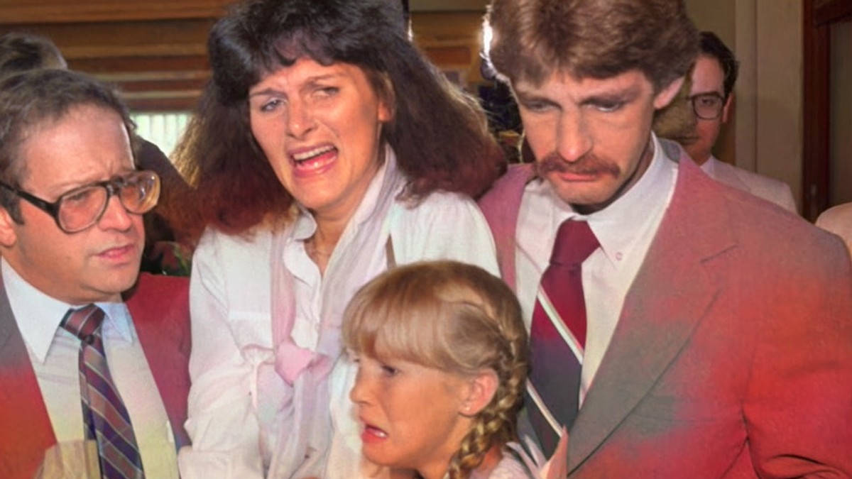 Meri Bet sa suprugom i svojom ćerkom