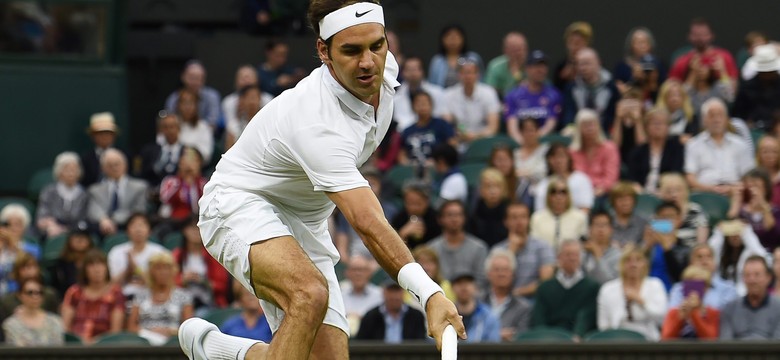 Wimbledon: Federer jako pierwszy w 1/8 finału