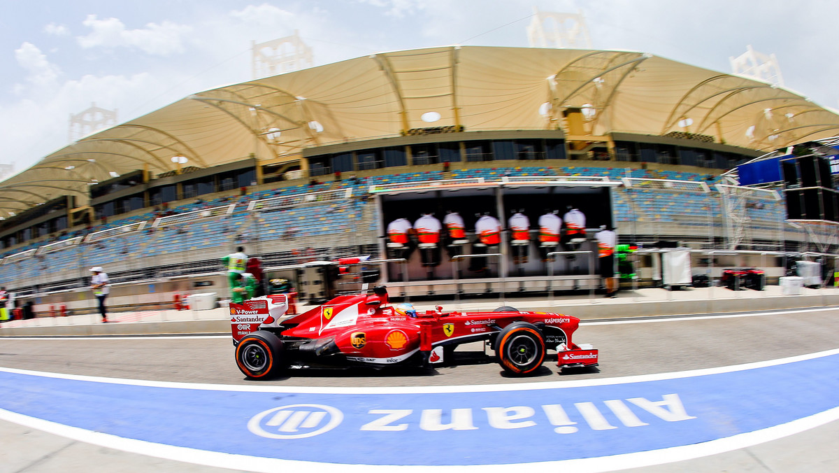 Kimi Raikkonen (Lotus) był najszybszy na drugiej sesji treningowej przed niedzielną GP Bahrajnu. Na pierwszym treningu najlepszy czas uzyskał Felipe Massa (Ferrari).