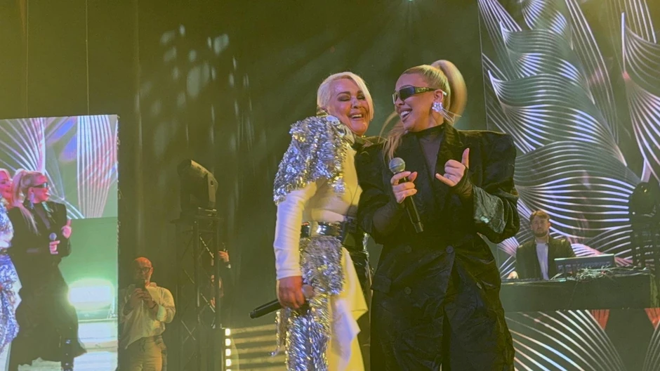 Milica Todorović i Indira Levak