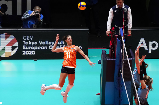 Anne Buijs during Tokyo European Qualification Azerbeidzjan-Netherlands on January , 7 2020 in Apeldoorn, Netherlands.
(Photo by SCS/Sander Chamid/AFLO) HOLLAND OUT KWALIFIKACJE OLIMPIJSKIE TURNIEJ W HOLANDII HOLANDIA SIATKOWKA KOBIET HOLANDIA vs AZERBEJDZAN FOT. AFLO/NEWSPIX.PL POLAND ONLY !!! --- Newspix.pl *** Local Caption *** www.newspix.pl mail us: info@newspix.pl call us: 0048 022 23 22 222 --- Polish Picture Agency by Ringier Axel Springer Poland