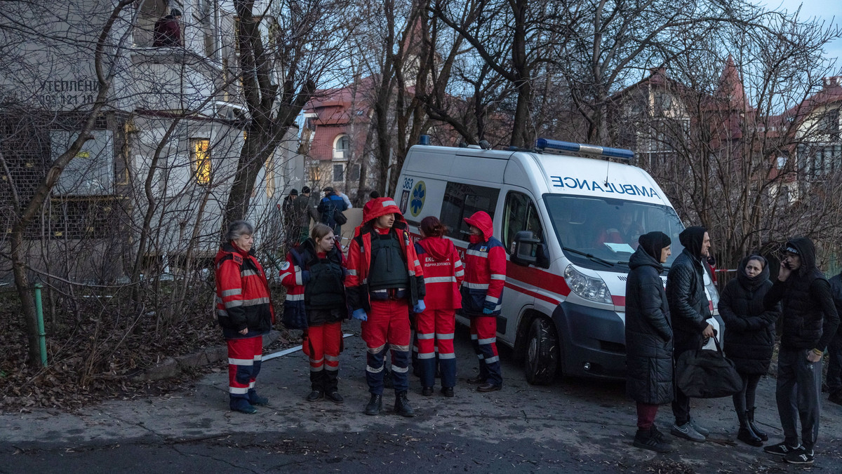 Ostrzał Ukrainy, eksplozja w Kijowie. Podsumowanie nocy