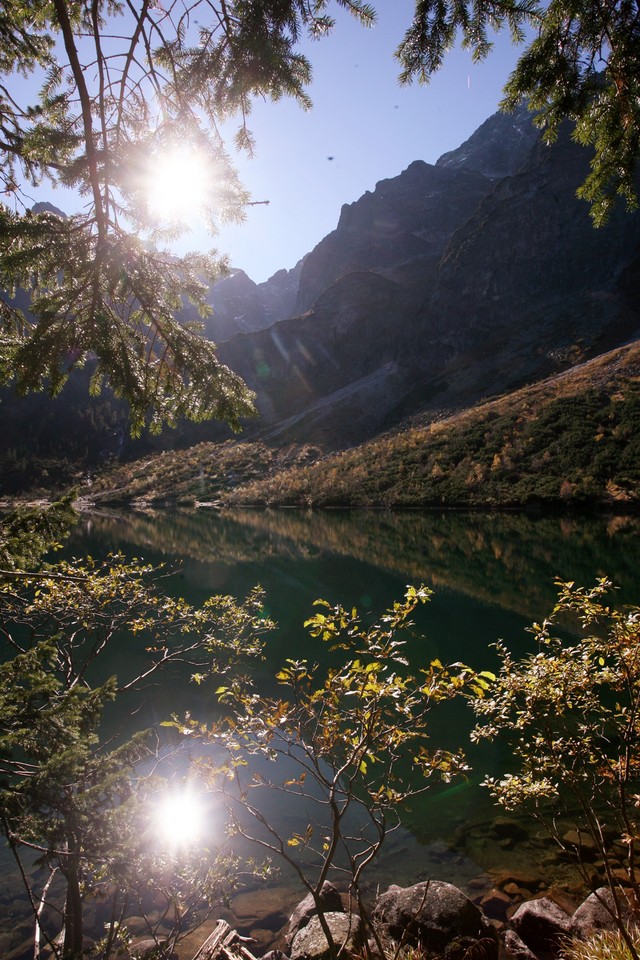 ZAKOPANE TATRY MORSKIE OKO JESIEŃ