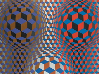 2 360 000 zł, Victor Vasarely – Nebulus, 1978