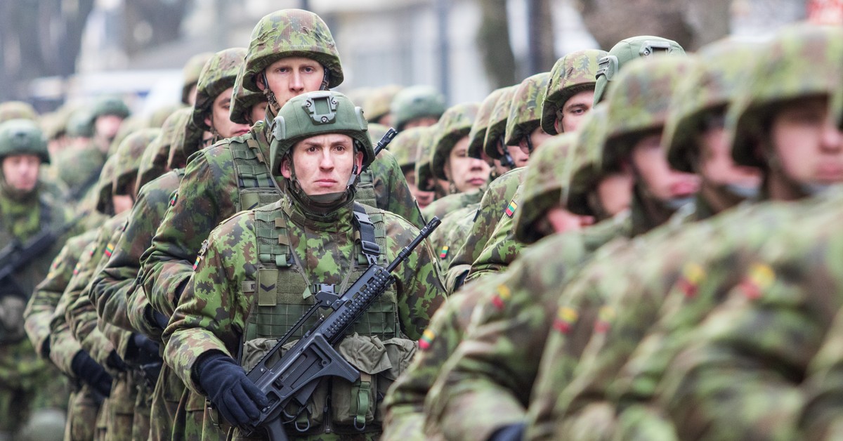 They will "wall up" the border with Russia and Belarus with mines. Lithuania will spend an astronomical amount