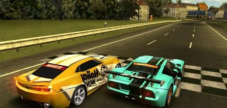 Screen z gry "Need for Speed ProStreet" (wersja na PSP)