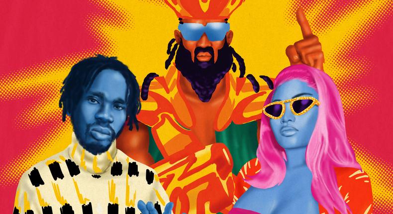 Nicki Minaj and K4mo feature on Mr. Eazi's and Major Lazer's new song, 'Knock Knock.' (emPawa)