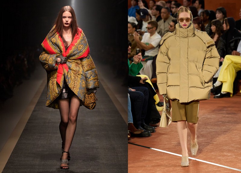 Zimná bunda ako módny statement.