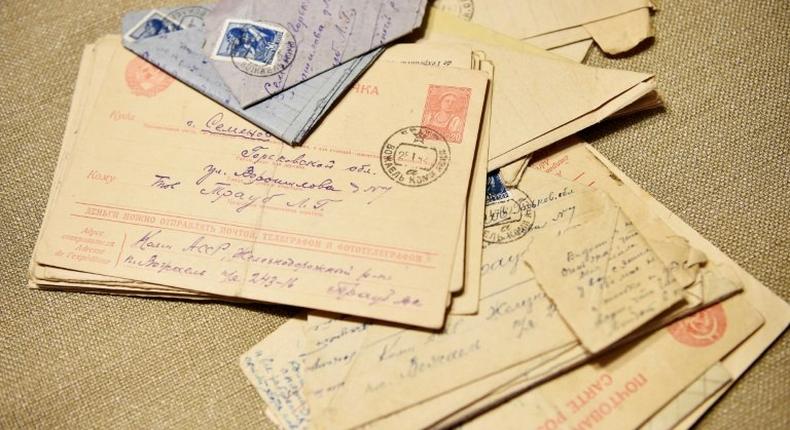 Letters of Andrei Kolesnikov's grandfather from a Stalinist prison