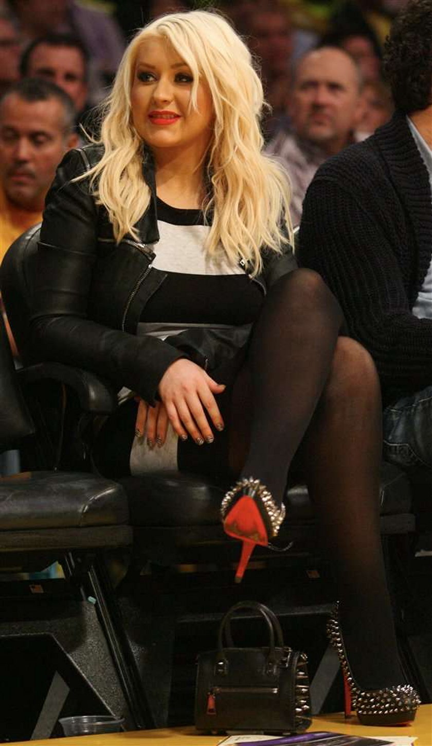 Aguilera fanką koszykówki