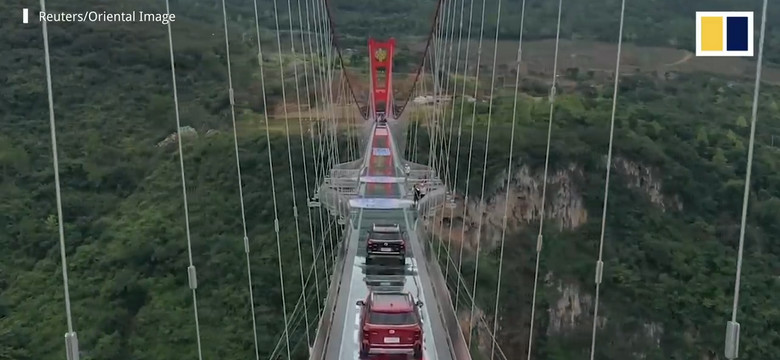 W Chinach otwarto najdłuższy szklany most na świecie