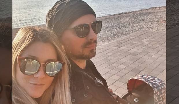 Petar Dragojević sa ženom