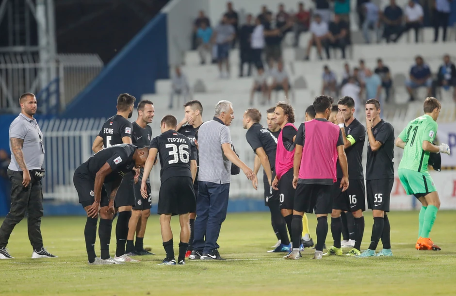 Detalj sa utakmice Novi Pazar Partizan