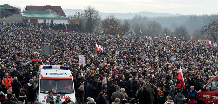 Duda na uroczystościach bez żony. Przyszedł z nią