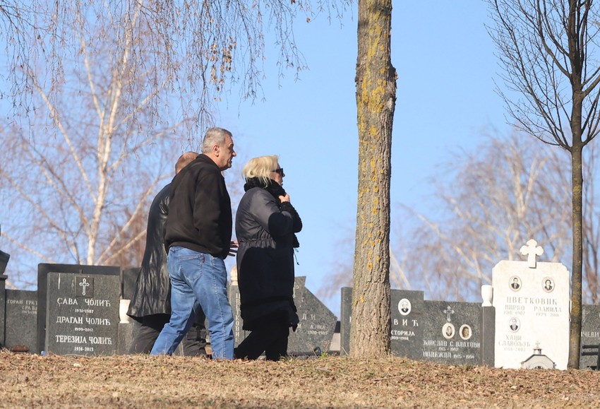 Sahrana prvog muža Zorice Marković
