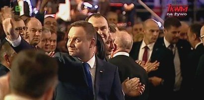 Duda przemawiał na imprezie Rydzyka. Mówił o moherowych beretach