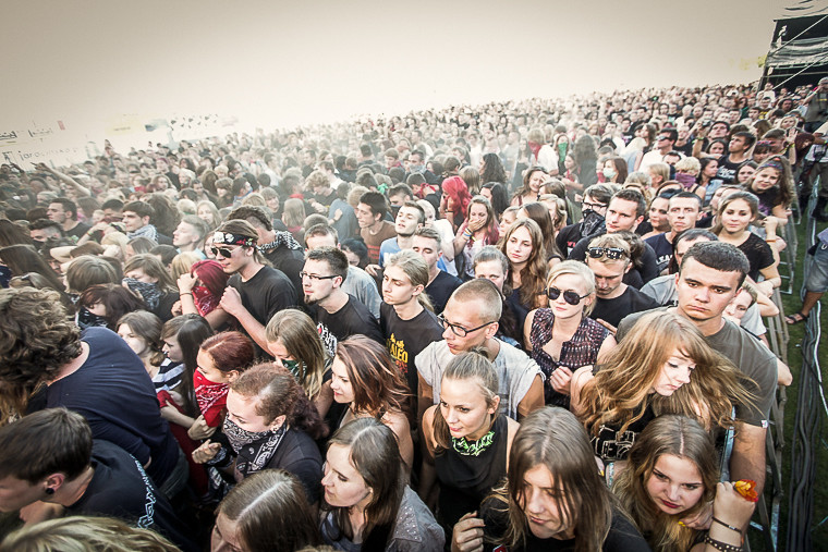 Jarocin 2013: publiczność (fot. Artur Rawicz/Onet)