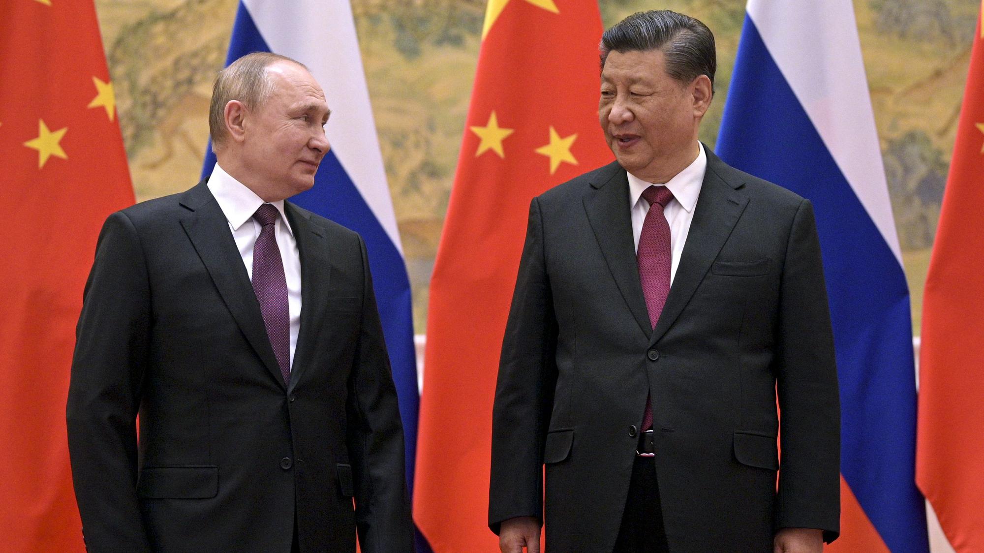 Vladimir Putin a Si Ťin-pching 