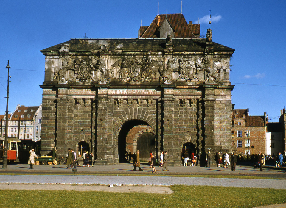 Brama Wyżynna, Gdańsk, 1956-1960