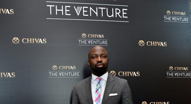 Founder and president of the Chocolate City Entertainment, Audu Maikori at Chivas The Venture press conference