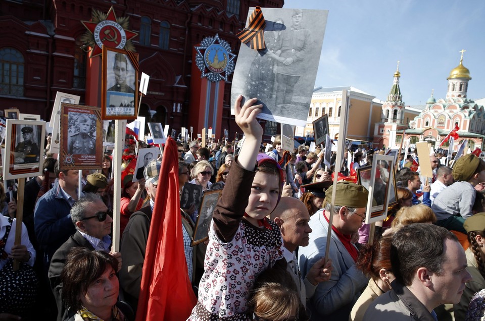 RUSSIA VICTORY DAY (70th anniversary of the end of World War II)