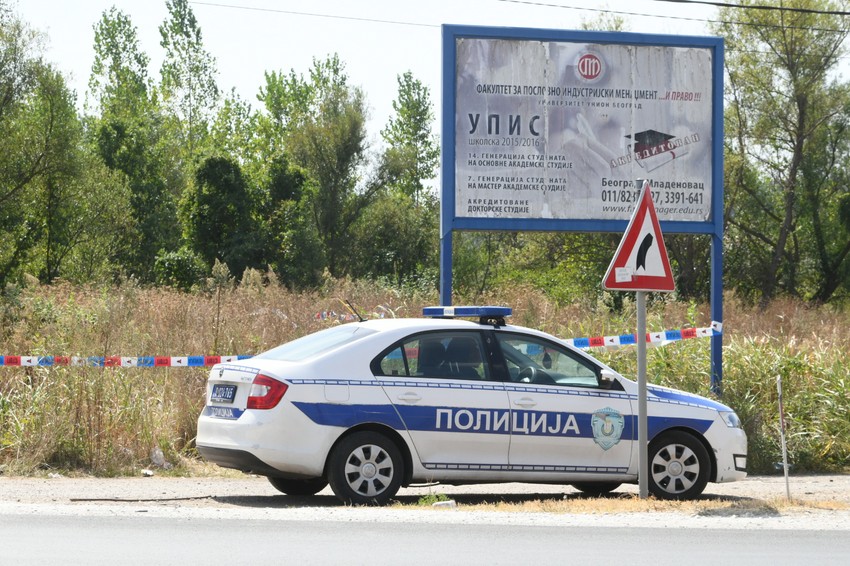 Policijski automobil/Ilustracija