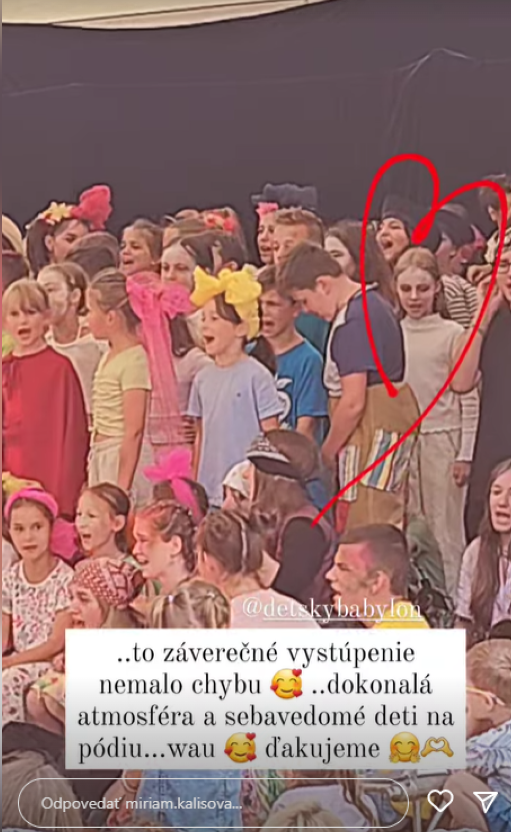Miriam Kalisová si Adelu s Viktorom v tábore nevedela vynachváliť.
