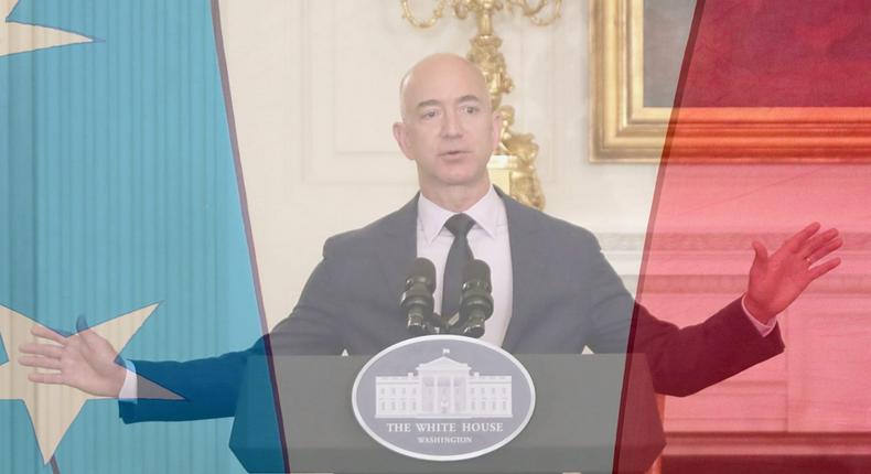 Amazon cofounder and CEO Jeff Bezos.

