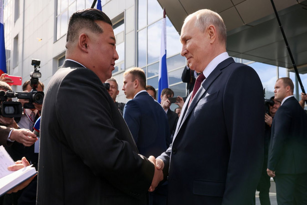 Kim Dzong Un spotkał się z Władimirem Putinem