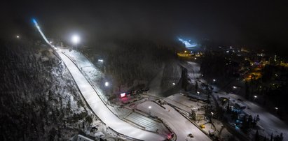 Pożar koło skoczni w Ruce! Są zniszczenia